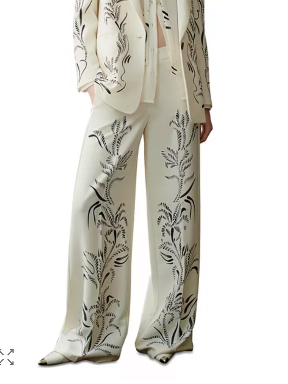Marella Art 365 Pesco Print Pants Sz 4